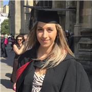 Insegnante madrelingua inglese con un anno di esperienza e certificato TEFL